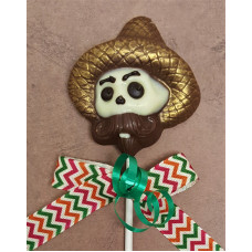 SKULL with BEARD AND MUSTACHE / Lolly